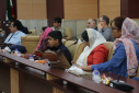 نشست مشترک هیئت رئیسه . اساتید زبانشناسی با اساتید و دانشجویان هندی