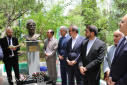 رونمایی از سردیس شاعر ملی‌ اوستیا در دانشگاه علامه طباطبائی