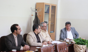 جلسه هیئت رییسه دانشکده  با استادان ناظر انجمن های علمی