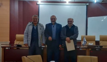 مراسم تودیع و معارفه معاونین آموزشی و پژوهشی دانشکده ادبیات فارسی و زبان های خارجی