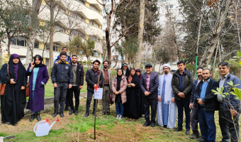 برگزاری مراسم روز درختکاری