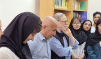 مراسم افتتاحیه کتابخانه گروه زبان آلمانی