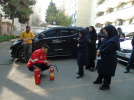 آموزش مهارتی اطفای حریق توسط سازمان آتش‌نشانی تهران