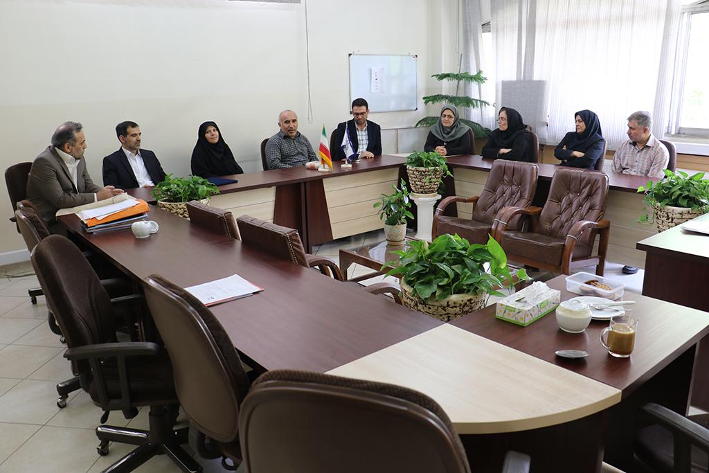 جلسه معارفه و تودیع رئیس کتابخانه  