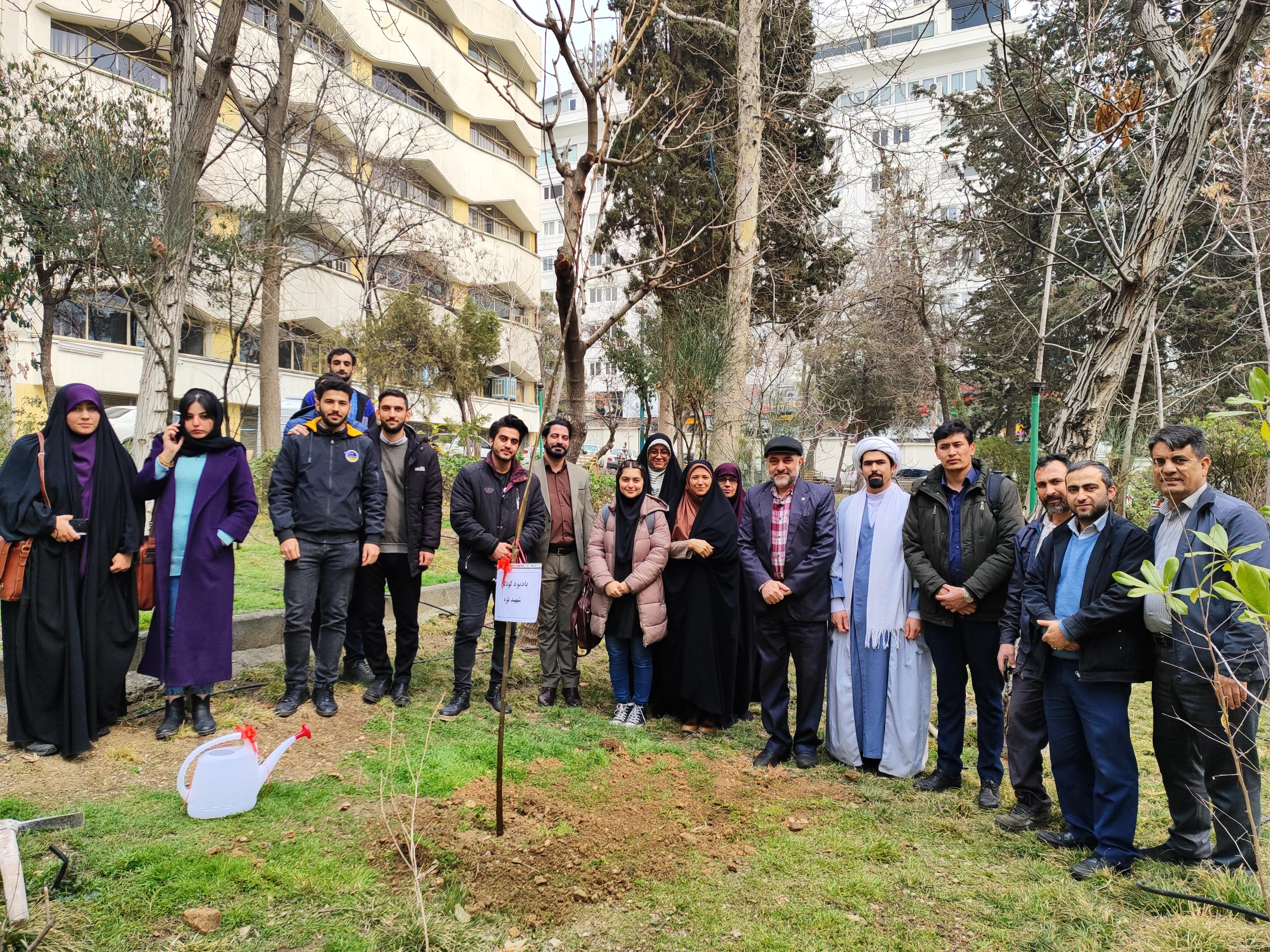 برگزاری مراسم روز درختکاری